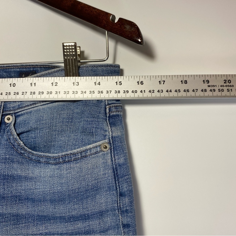 Lucky Brand Ava Mid Rise Skinny Jeans Women's sz 6/28 R Ankle Blue - Picture 7 of 11